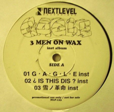 GAGLE - 3 Men On Wax (Instrumental) – Vinyl Exchange
