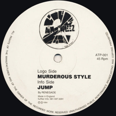 RENEGADE - Murderous Style / Jump