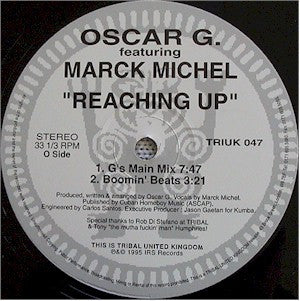 OSCAR G. FEATURING MARCK MICHEL - Reaching up
