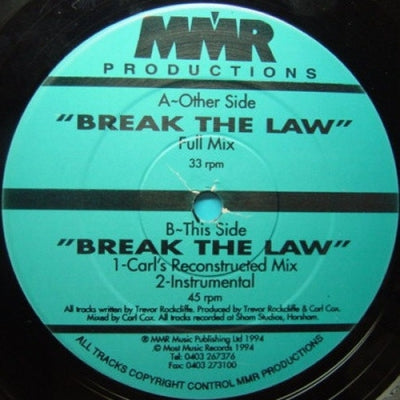 GLOW - Break The Law