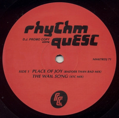 RHYTHM QUEST - Closer To All Your Dreams / Place Of Joy / The Wail Song