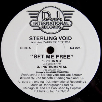 STERLING VOID - Set Me Free
