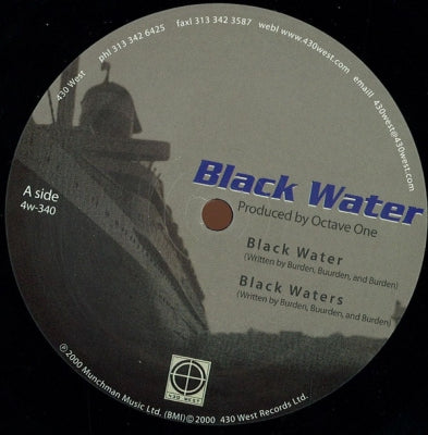 OCTAVE ONE - Black Water