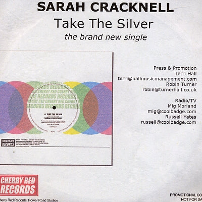 SARAH CRACKNELL - Take The Silver