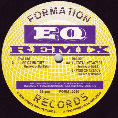 EQ - Remixes (By Ray Keith, DJ SS & Darkman)