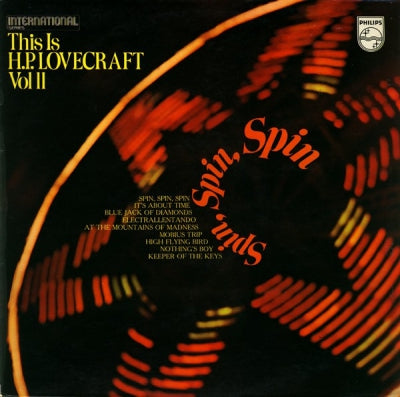 H.P. LOVECRAFT - This Is H.P. Lovecraft Vol II Spin, Spin, Spin