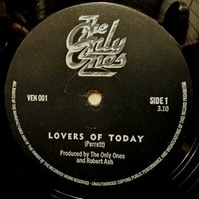 THE ONLY ONES - Lovers Of Today