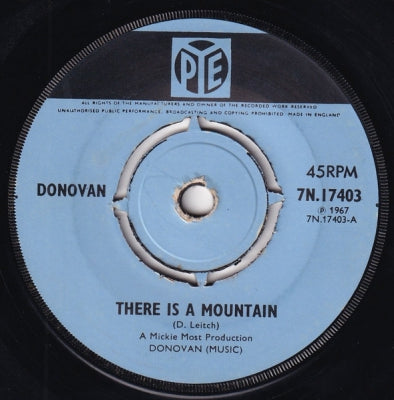 DONOVAN - There Is A Mountain / Sand And Foam