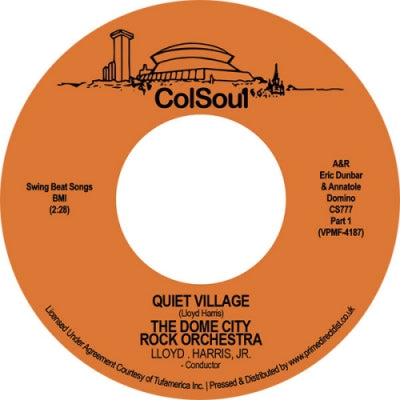 THE DOME CITY ROCK ORCHESTRA - Quiet Village Pt 1 / Quiet Village Pt 2