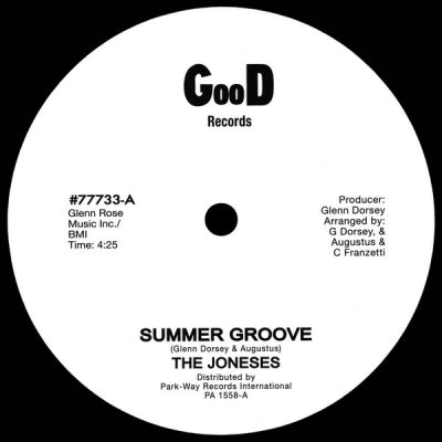 THE JONESES - Summer Groove
