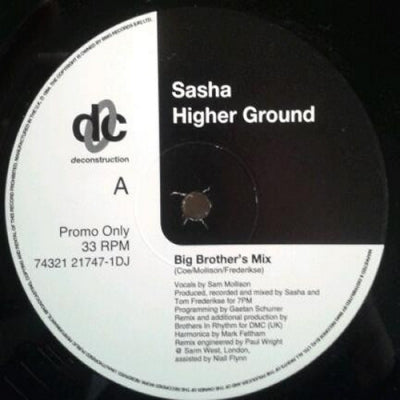 SASHA - Higher Ground / Magic