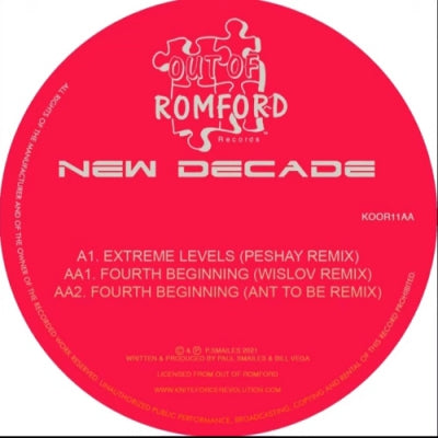 NEW DECADE - Extreme Levels / Fourth Beginning (Remixes)