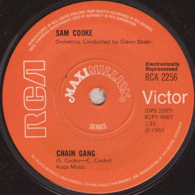 SAM COOKE - Chain Gang / You Send Me / Another Saturday Night