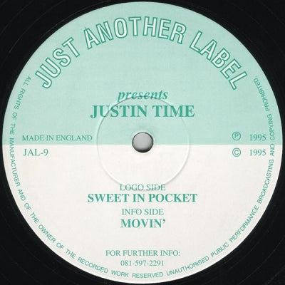 JUSTIN TIME - Sweet In Pocket / Movin'