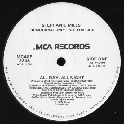 STEPHANIE MILLS - All Day, All Night