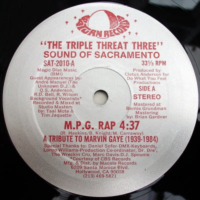 THE TRIPLE THREAT THREE - M.P.G.