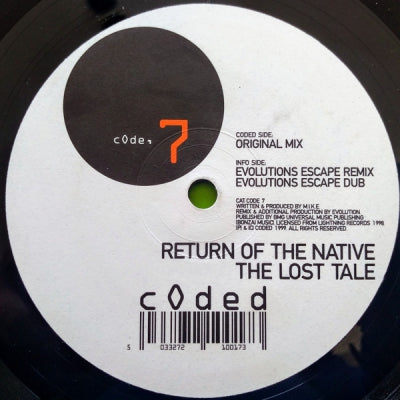 RETURN OF THE NATIVE - The Lost Tale