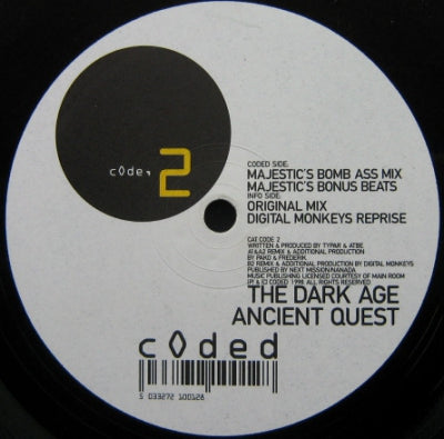 THE DARK AGE - Ancient Quest