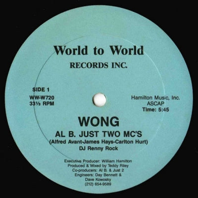 AL B. JUST TWO MC'S - Wong