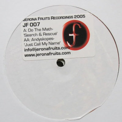 DO THE MATH / ANDYSKOPES - Search & Rescue / Just Call My Name