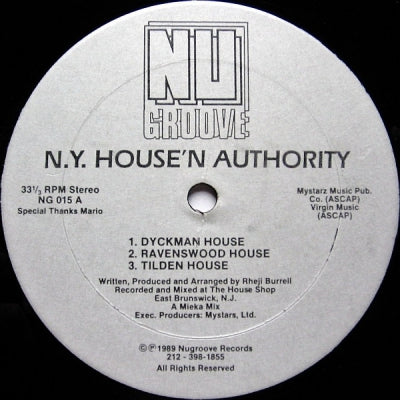 N.Y. HOUSE'N AUTHORITY - Dyckman House