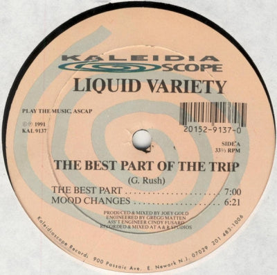 LIQUID VARIETY - The Best Part Of The Trip