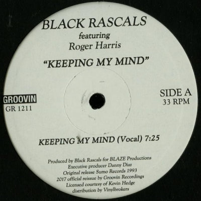 BLACK RASCALS FEATURING ROGER HARRIS - Keeping My Mind