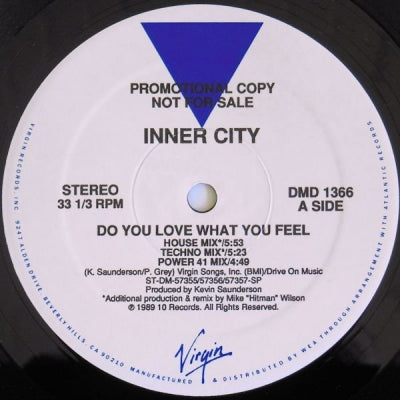 INNER CITY - Do You Love What You Feel?