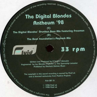 THE DIGITAL BLONDES - Antheum '98