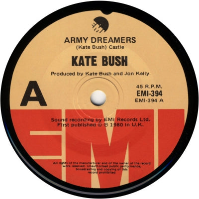 KATE BUSH - Army Dreamers / Delius / Passing Through Air