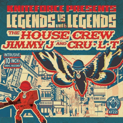 THE HOUSE CREW VS JIMMY J & CRU-L-T - Kniteforce Presents Legends Vs Legends Vol. 6