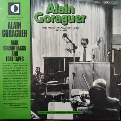 ALAIN GORAGUER - Rare Soundtracks & Lost Tapes