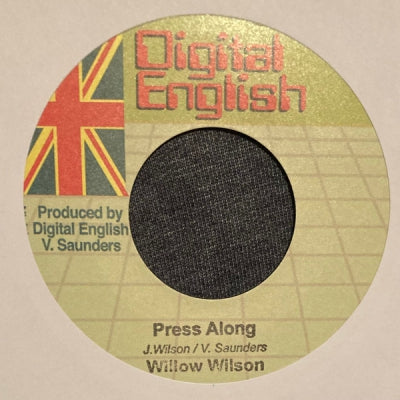 WILLOW WILSON - Press Along / Dub Wise