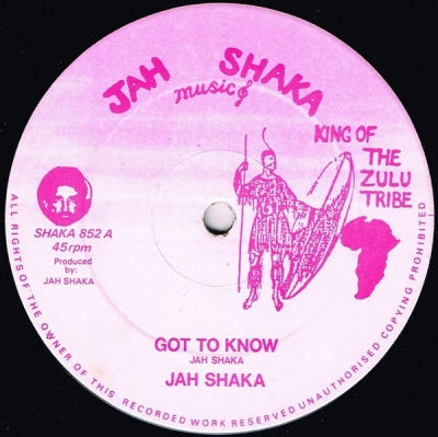 JAH SHAKA - Got To Know