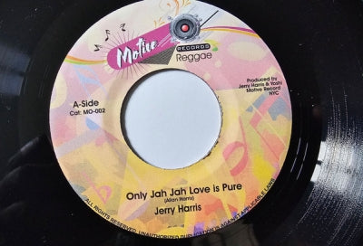 JERRY HARRIS - Only Jah Love Is Pure / Version