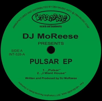 DJ MOREESE - Pulsar EP