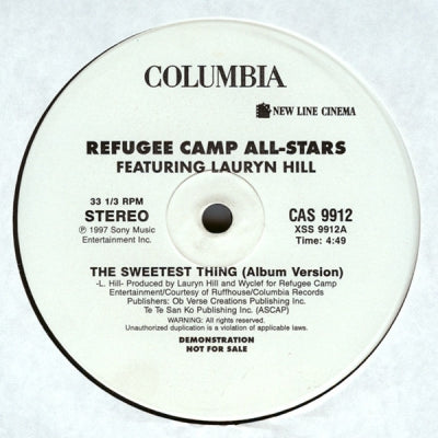 REFUGEE CAMP ALL STARS FEATURING LAURYN HILL - The Sweetest Thing
