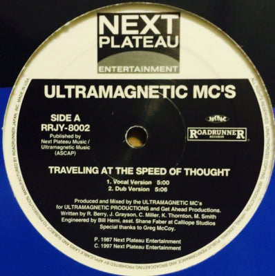 ULTRAMAGNETIC MC'S - Traveling At The Speed Of Thought / MC's Ultra (Part II)