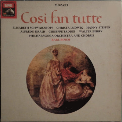 MOZART - ELISABETH SCHWARZKOPF, CHRISTA LUDWIG, HANNY STEFFEK, ALFREDO KRAUS, GIUSEPPE TADDEI, WALTE - Così Fan Tutte