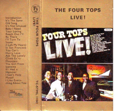 FOUR TOPS - Four Tops Live!