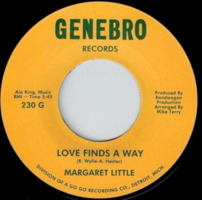 MARGARET LITTLE - Love Finds A Way / I Need Some Loving