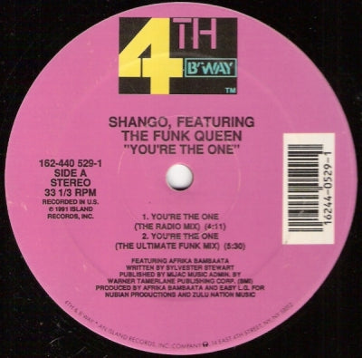 SHANGO FEATURING THE FUNK QUEEN - You're The One