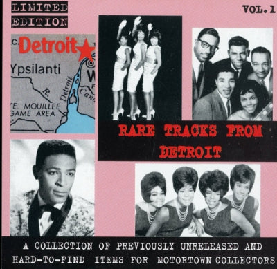 VARIOUS ARTISTS - Detroit (Rare Tracks From) Vol.1