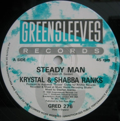 KRYSTAL & SHABBA RANKS - Steady Man