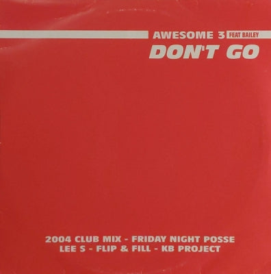 AWESOME 3 FEAT.BAILEY - Don't Go