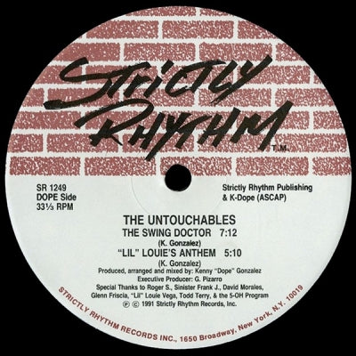 THE UNTOUCHABLES - Swing Doctor / "Lil" Louie's Anthem / Dance To The Rhythm / What Cha' Say (C'Mon)