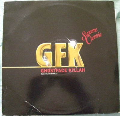 GHOSTFACE KILLAH - Supreme Clientele Clean LP Sampler