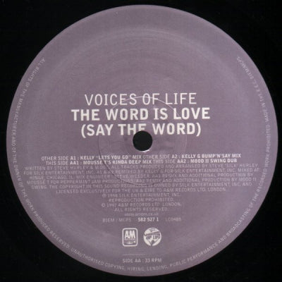 VOICES OF LIFE - The Word Is Love