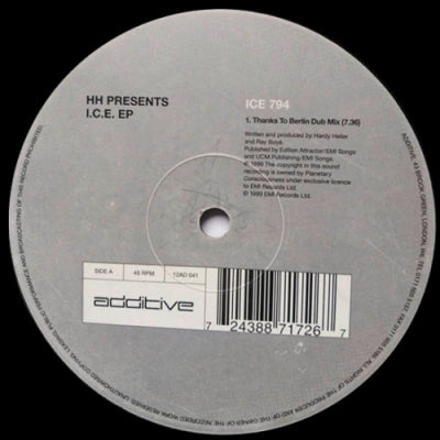 HH PRESENTS - I.C.E EP