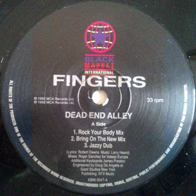MR FINGERS - Dead End Alley